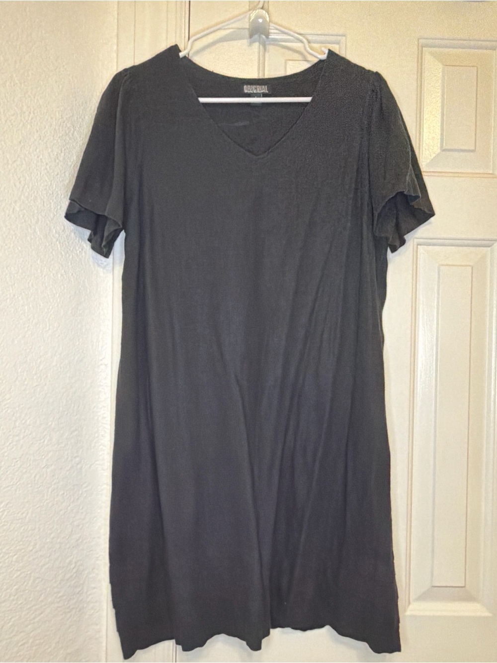 Nicole Miller Original Black V-Neck Dress